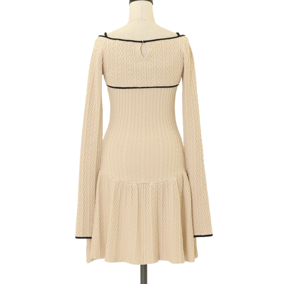 USED】Nana cable flare mini dress | ANDMARY | ロリータ ゴスロリ