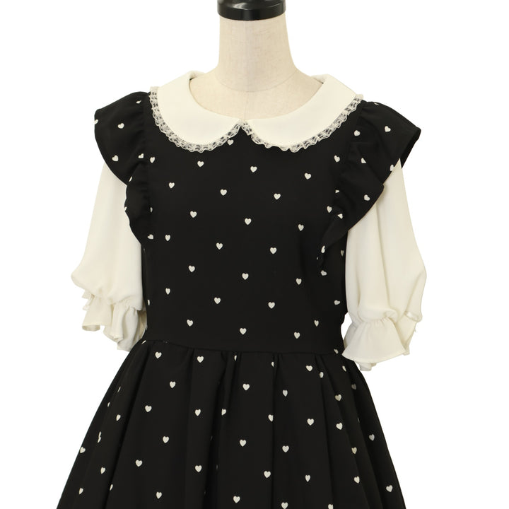 ミミロル☆ Go To Hollywood ドッキング ワンピース  01 USED】【mille fille closet/Mサイズ】heart dollyワンピース | その他