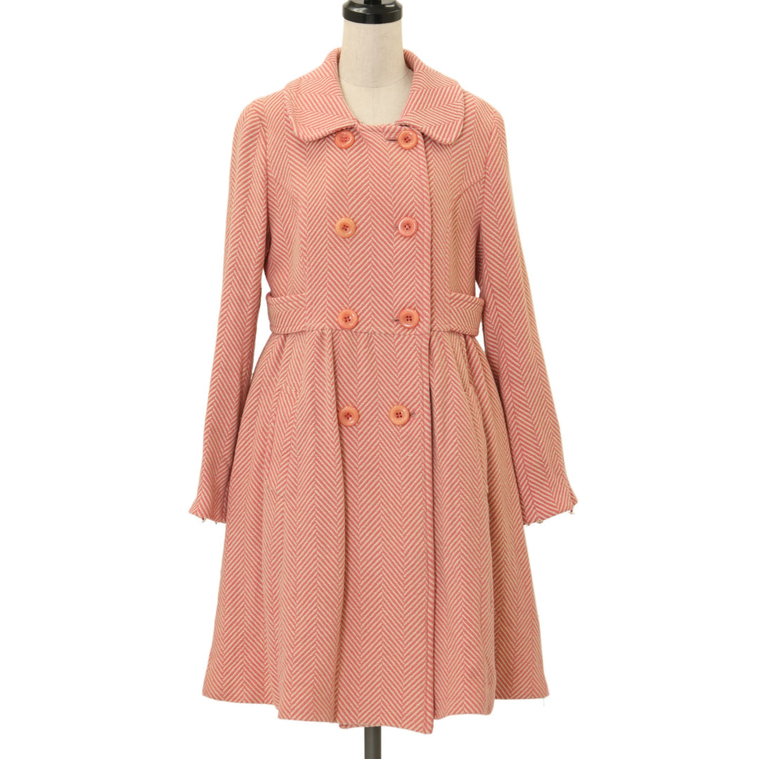 【新品未使用】EmilyTempleCute　イストワールコート　ヘリンボーン USED】ヘリンボーンコート | Emily Temple cute | ロリータ ゴスロリ