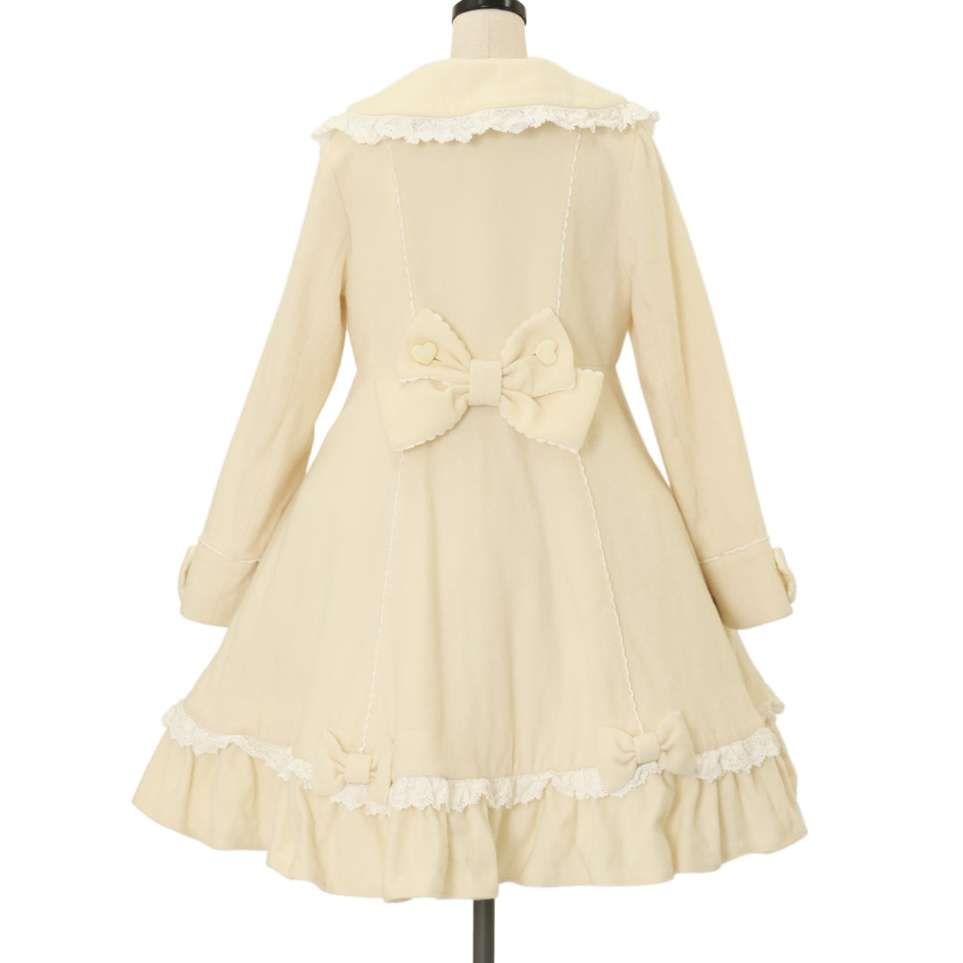 USED】襟ロゴ刺繍Sweetコート | Angelic Pretty | ロリータ ゴスロリ 