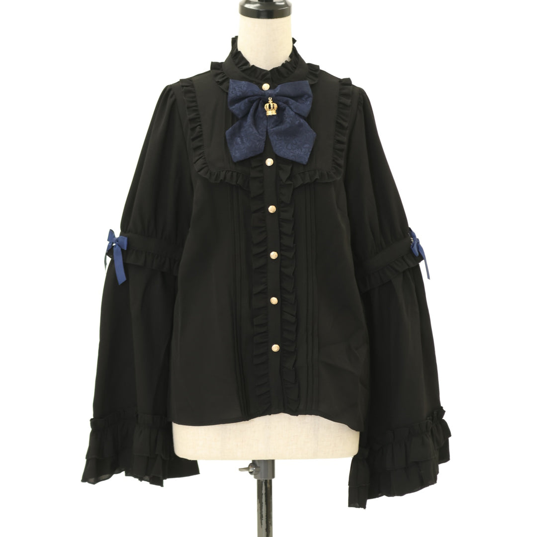 黒フリルパール (大) coco様 ／ Order USED】Royal Majestyフリルブラウス | Amavel Wunderwelt Online Shop