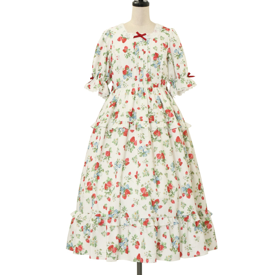 USED】【axes femme kawaii/Mサイズ】クラシックベリーワンピース
