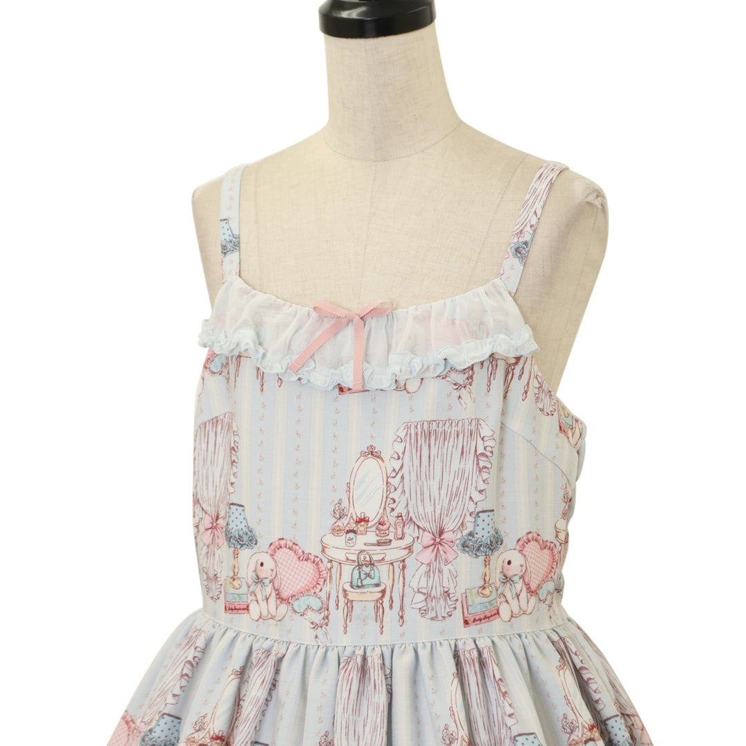 エミキュ♡ Boudoir Bottlesワンピース♡ USED】【Mサイズ】Dreaming キャミソールワンピース | Emily Temple