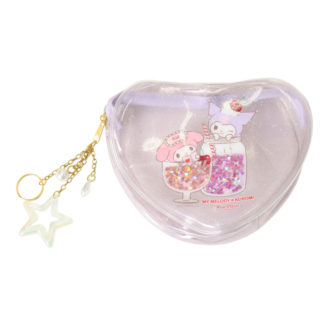 USED】heart clear pouch（マイメロディ・クロミ） | RoseMarie seoir