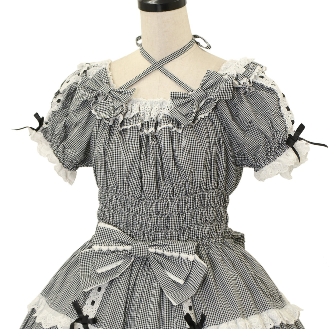 USED】Eternal Doll半袖ワンピース(小ギンガム) | Angelic Pretty