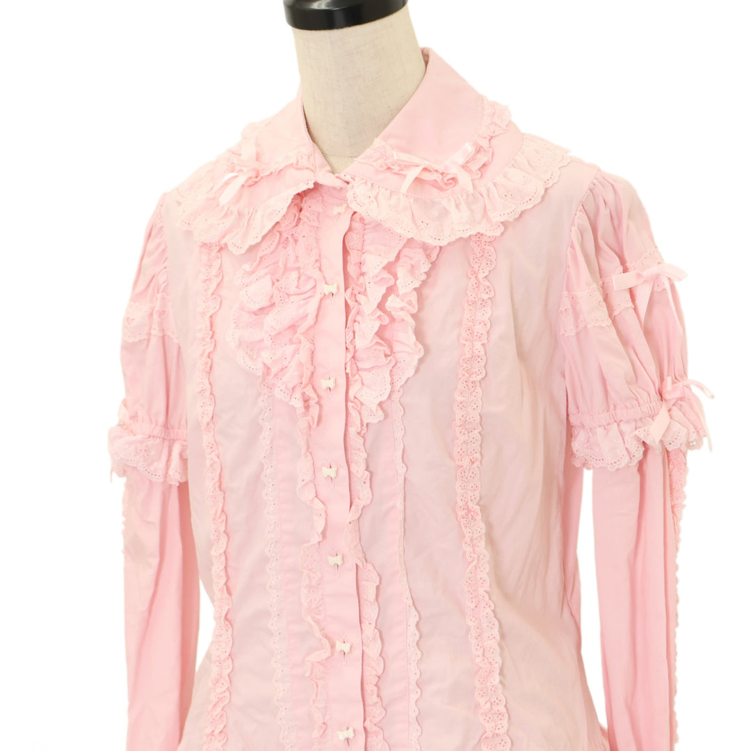 USED】リボンボタンブラウス | Angelic Pretty Wunderwelt Online Shop