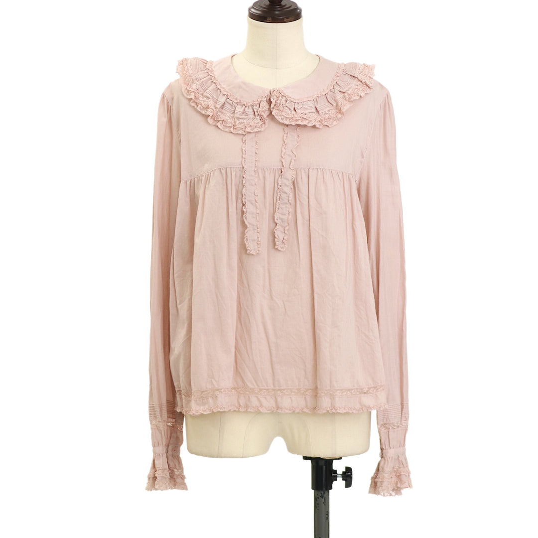 USED】ピンタック襟プルブラウス | PINK HOUSE Wunderwelt Online Shop