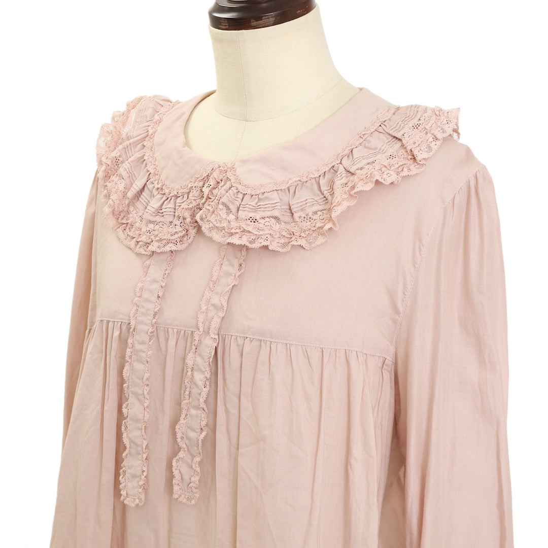 USED】ピンタック襟プルブラウス | PINK HOUSE Wunderwelt Online Shop