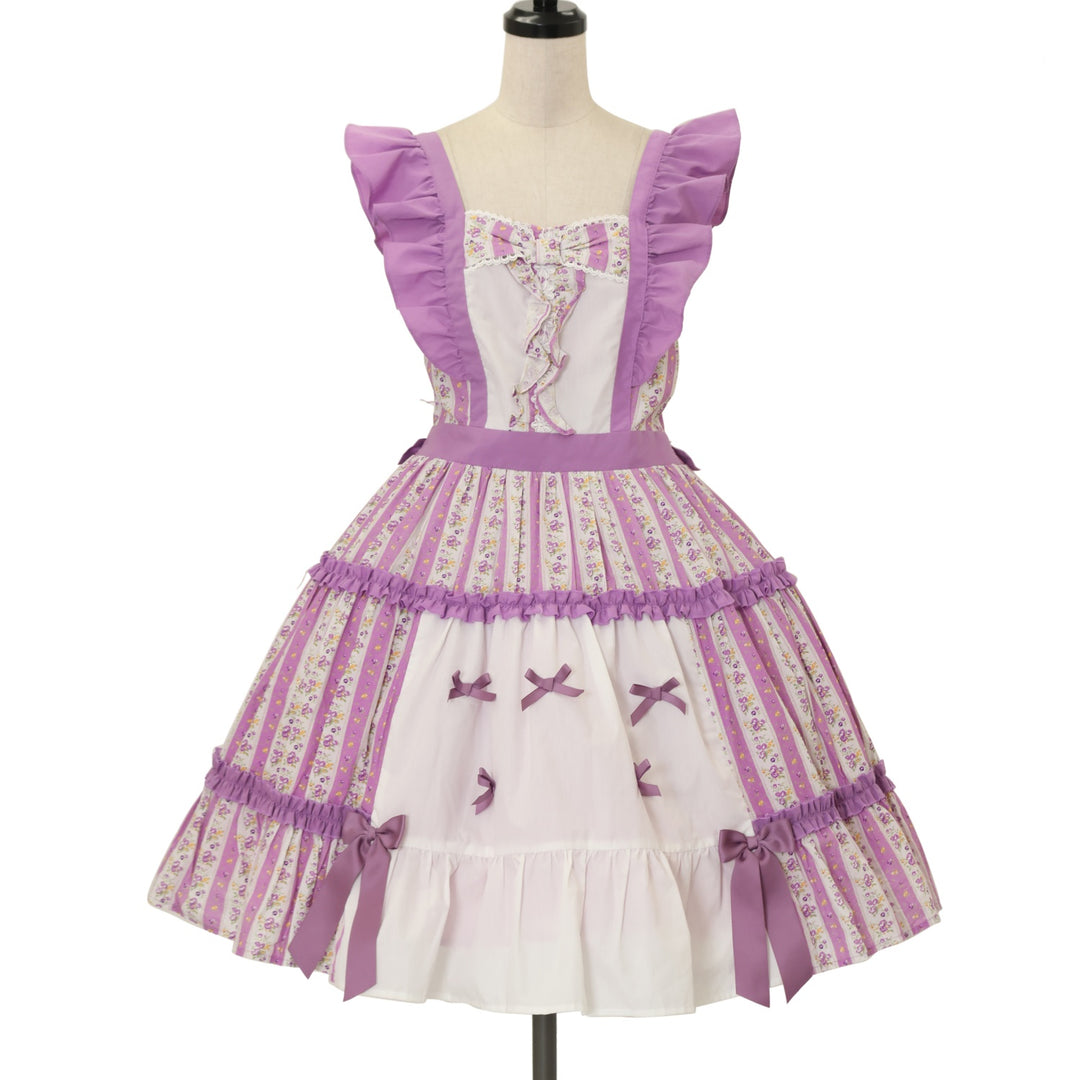 USED】【axes femme kawaii/Mサイズ】ハミングフローラジャンスカ