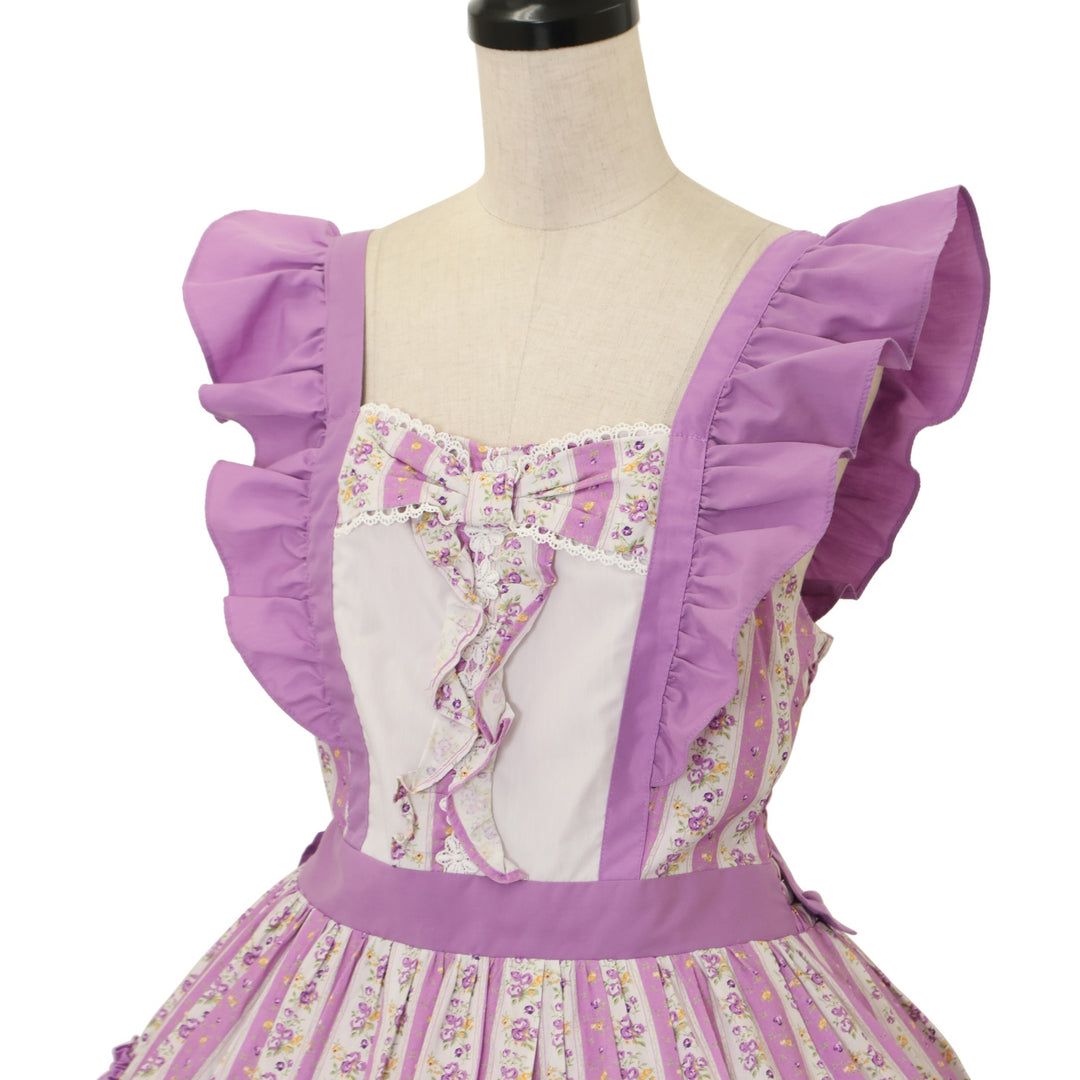 USED】【axes femme kawaii/Mサイズ】ハミングフローラジャンスカ
