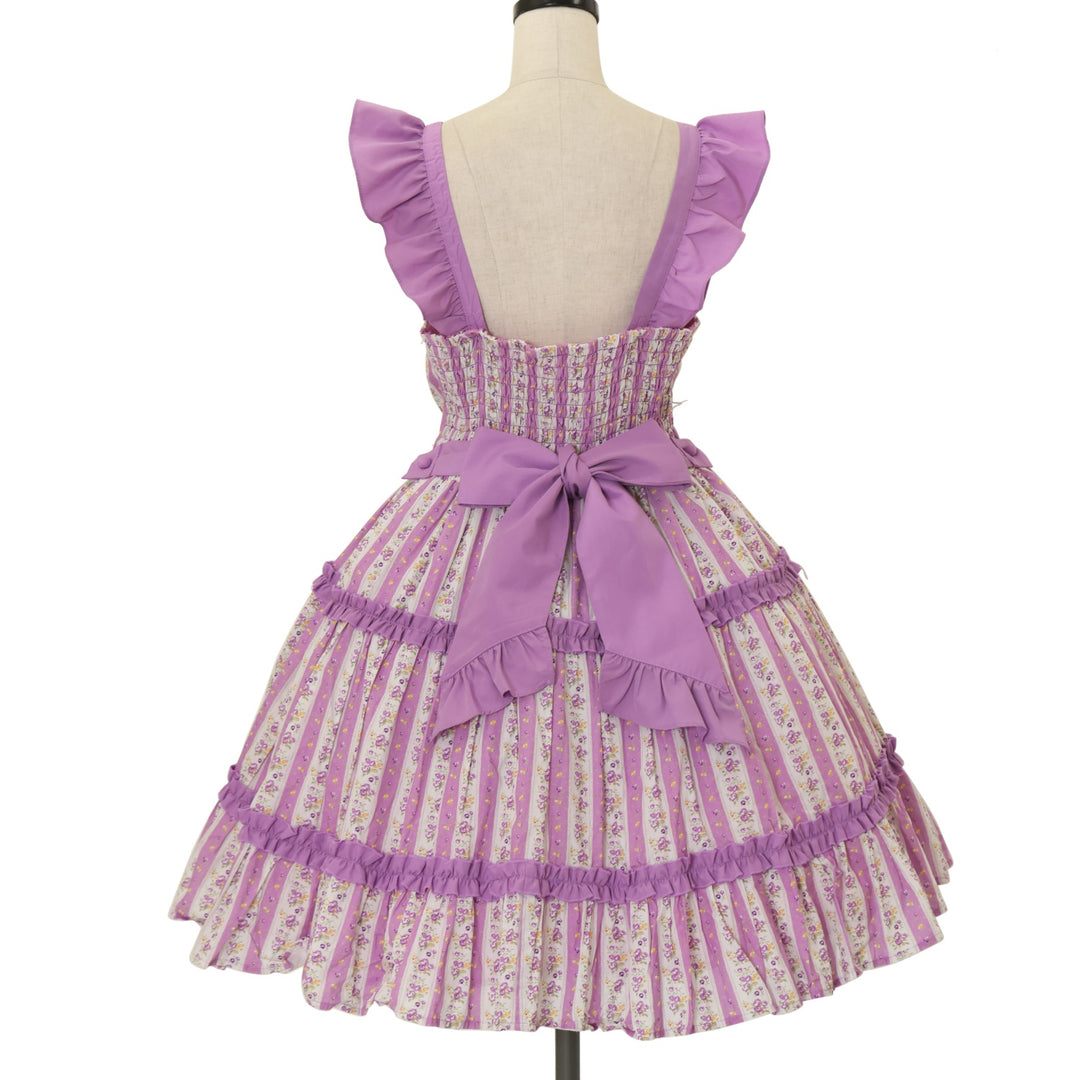 USED】【axes femme kawaii/Mサイズ】ハミングフローラジャンスカ