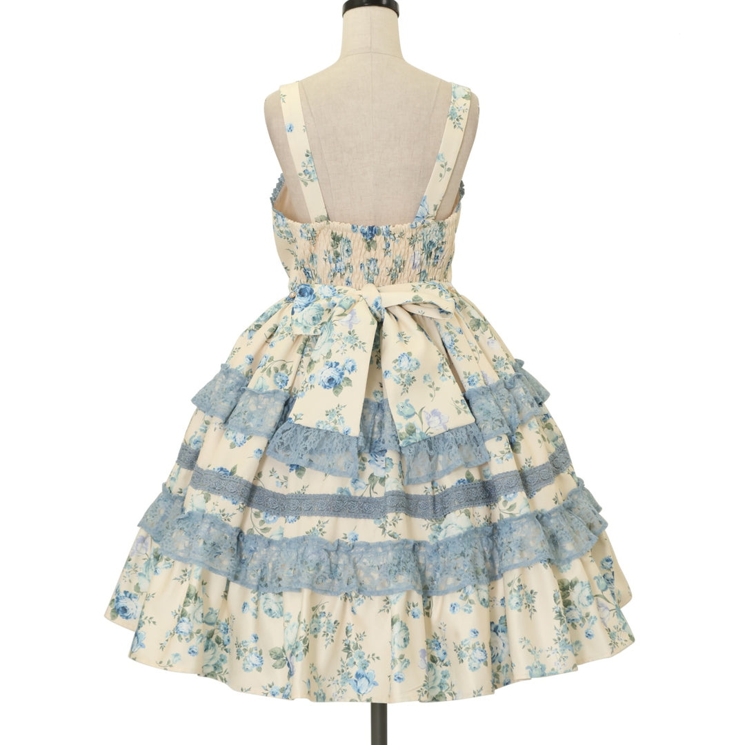 USED】【axes femme kawaii/Mサイズ】アンティークローズ柄ジャンパー