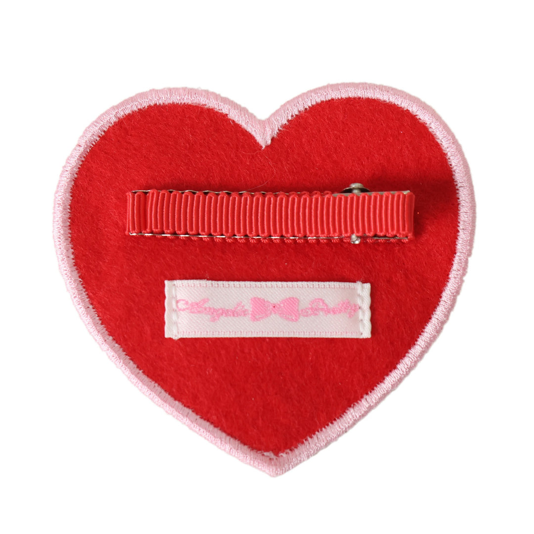 USED】Love Heartラメクリップ(レッド×ピンク) | Angelic Pretty