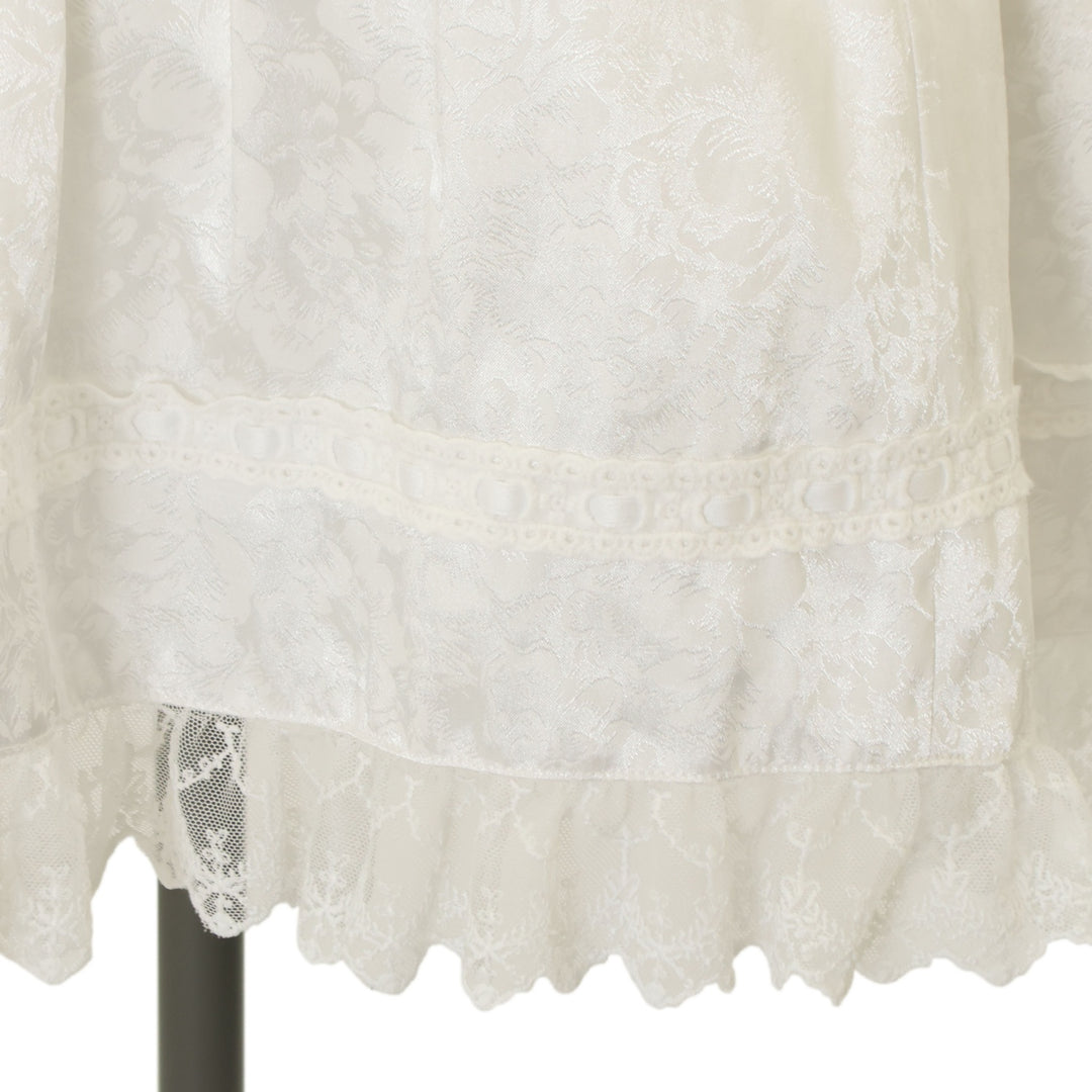 USED】【Vallée lys】Rosary Bloom Mini Dress | ATELIER-PIERROT