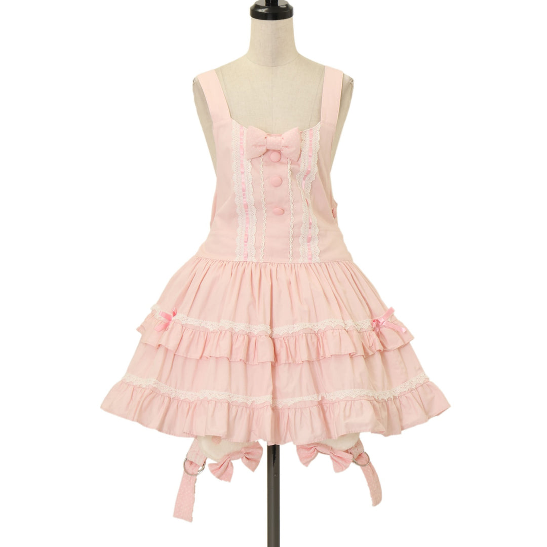 USED】ラブリー ブランラパンのうさちゃんのスウィート☆サロペット