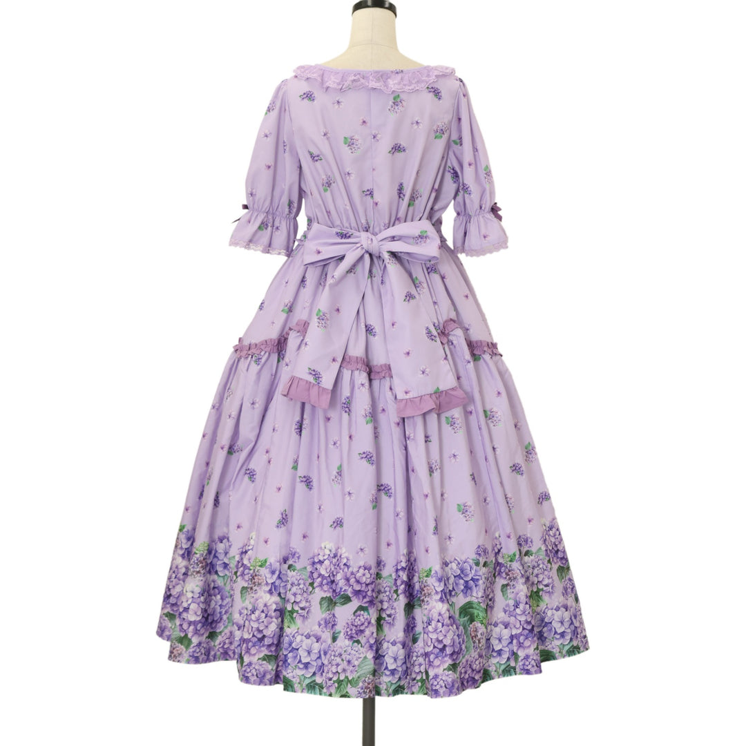 USED】【Mサイズ】ハイドレンジアワンピース | Chalmiere Wunderwelt
