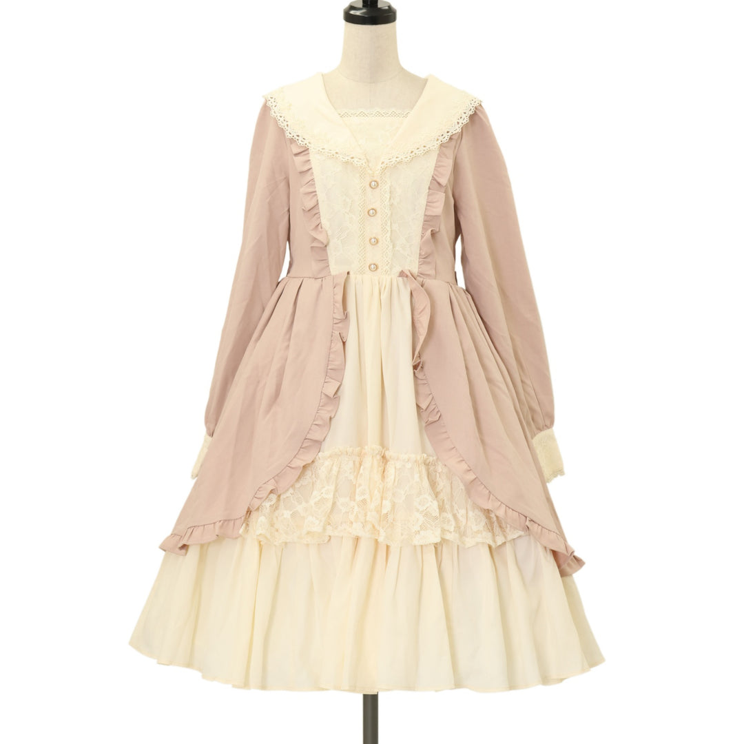 USED】【axes femme kawaii/Mサイズ】オリビアワンピース | Chalmiere