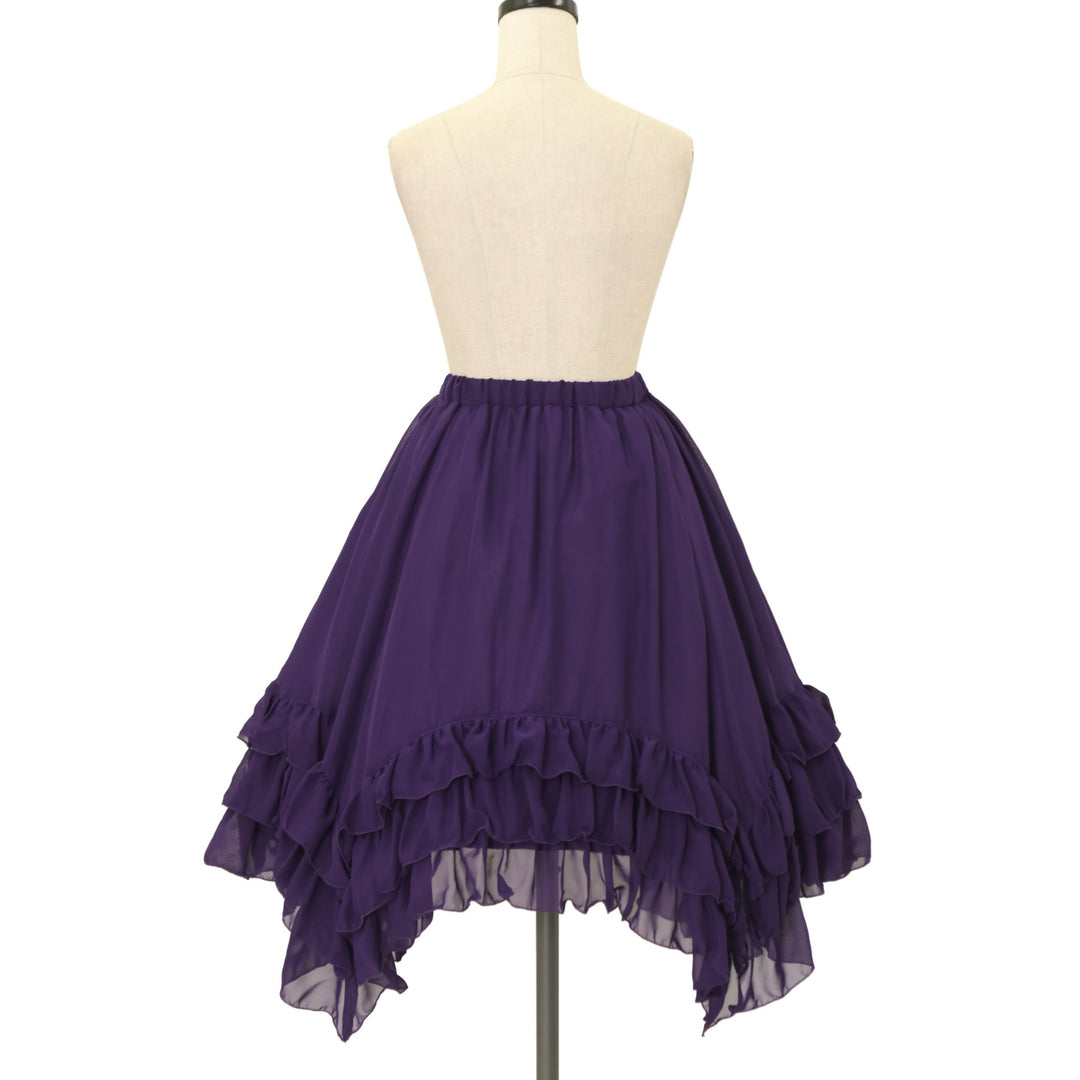 USED】【Mサイズ】シフォンフリルスカート | Sheglit | ロリータ
