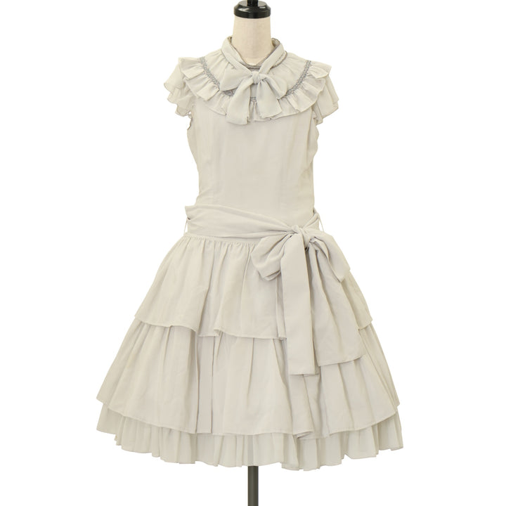 【最終値下げ】ヴィクトリアンメイデン シフォンリボンフェアリー USED】フェアリーシフォンドールドレス | Victorian Maiden Wunderwelt
