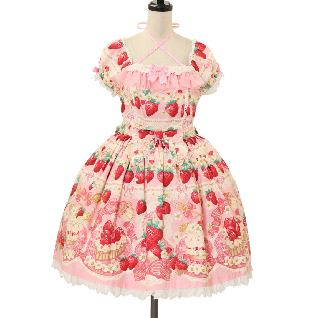 USED】Strawberry Whipミニ袖ワンピース | Angelic Pretty | ロリータ