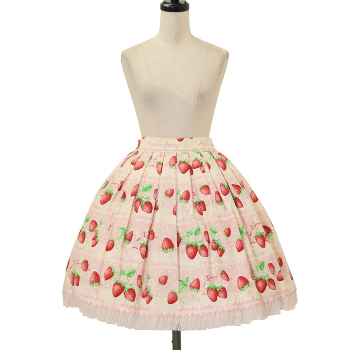 USED】いちごミルフィーユスカート | Angelic Pretty | ロリータ
