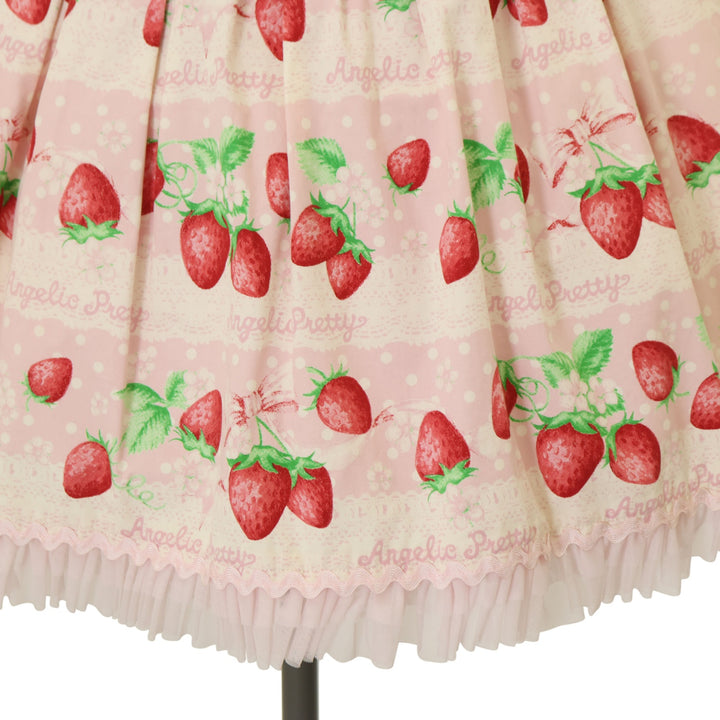 USED】いちごミルフィーユスカート | Angelic Pretty | ロリータ