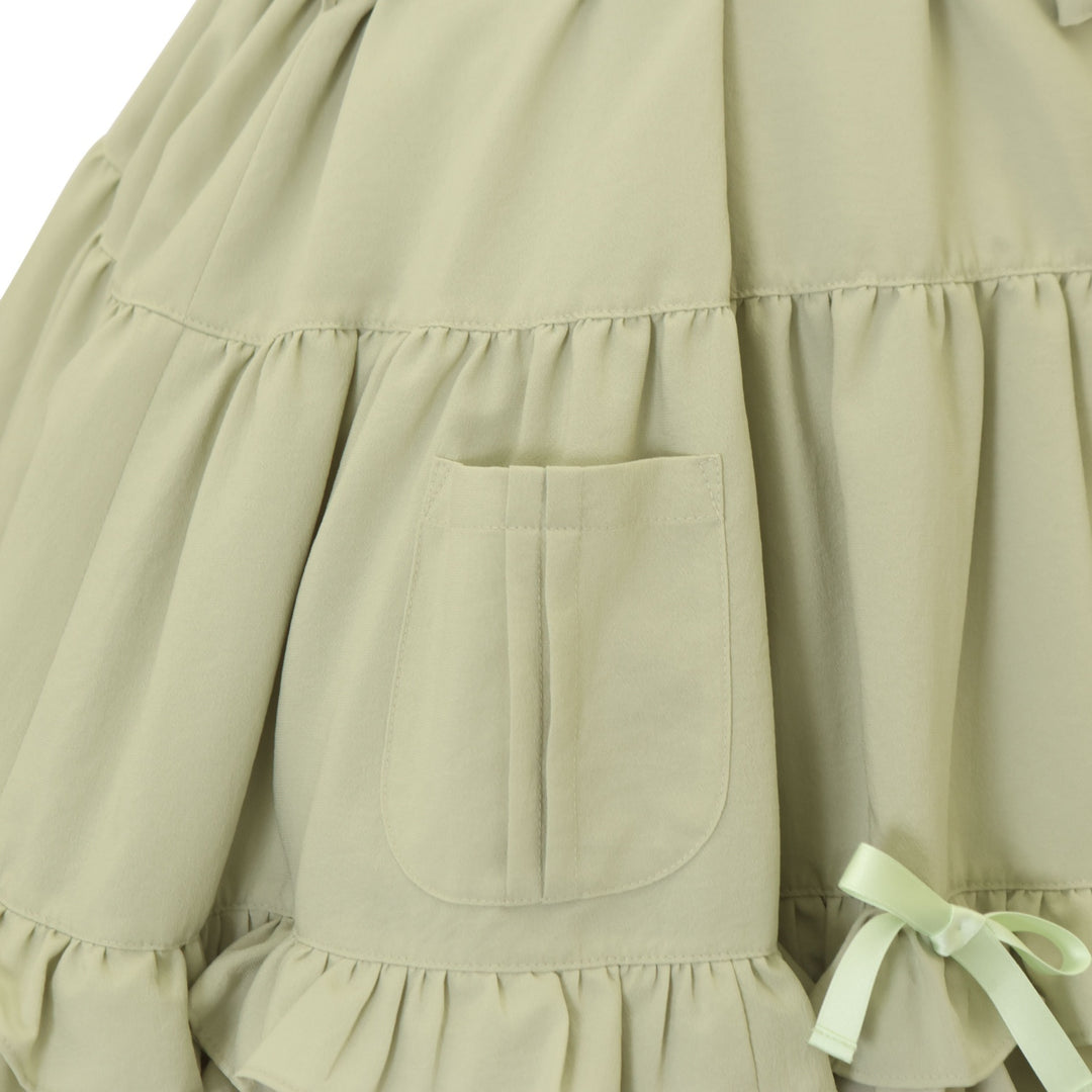 LIEF ジャンパースカート USED】【XLサイズ】カントリーフェアリージャンパースカート | LIEF