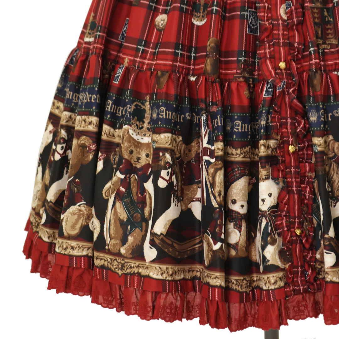 USED】British Bearティアードスカート | Angelic Pretty | ロリータ