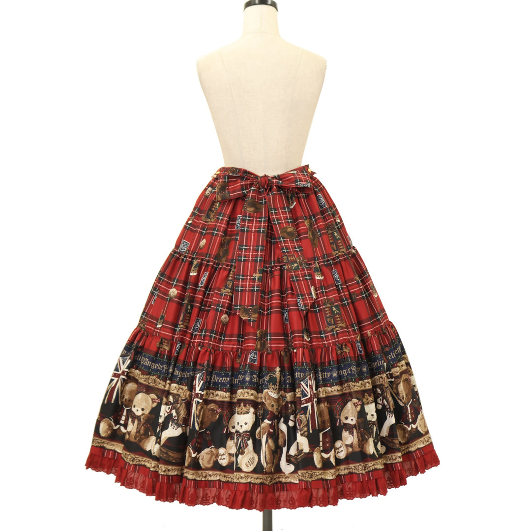 USED】British Bearティアードスカート | Angelic Pretty Wunderwelt