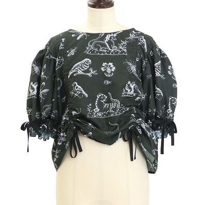 USED】ONESTE My cup of tea Long Blouse | Ozz On Wunderwelt Online