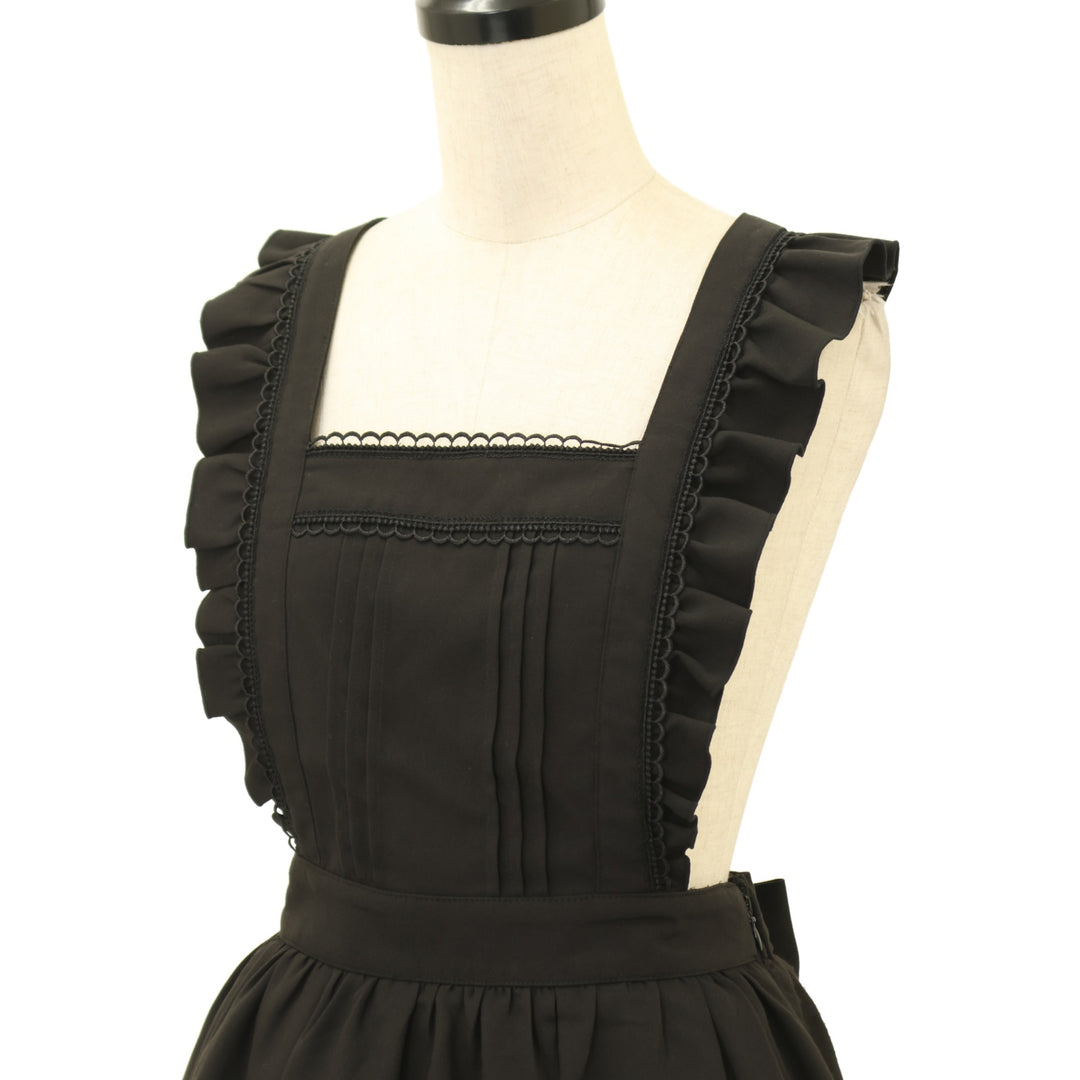 【美品】ジャル ニッコウ ショウジ エアライン エプロンドレス 70s 80s USED】【サイズ2】エプロンジャンパードレス | Secret Honey