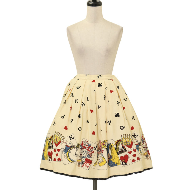 プードルプリントジャンパースカート サックス Emily Temple Cute プードルプリントジャンパースカート サックス Emily Temple Cute