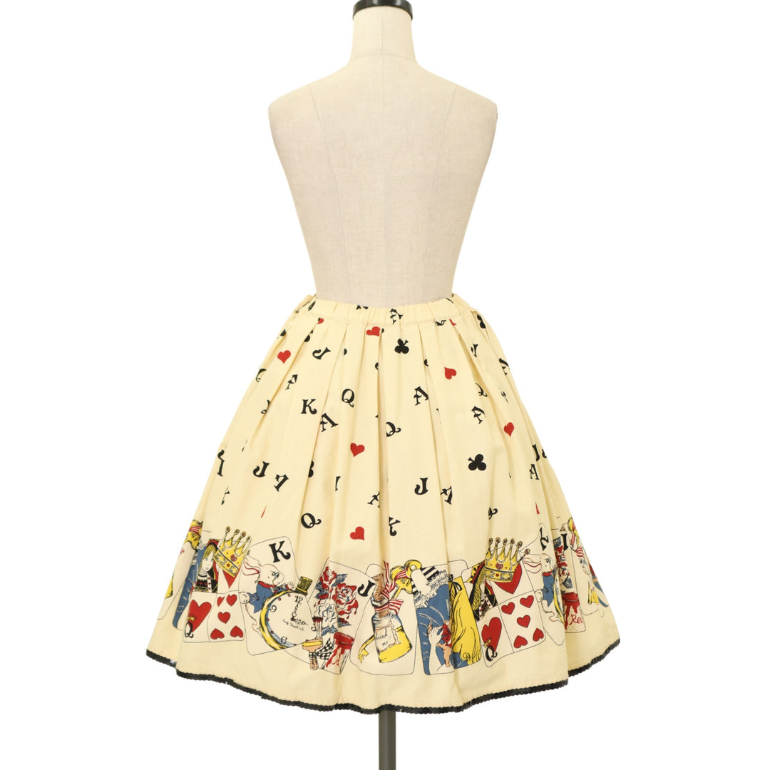 USED】トランププリントスカート | Emily Temple cute Wunderwelt