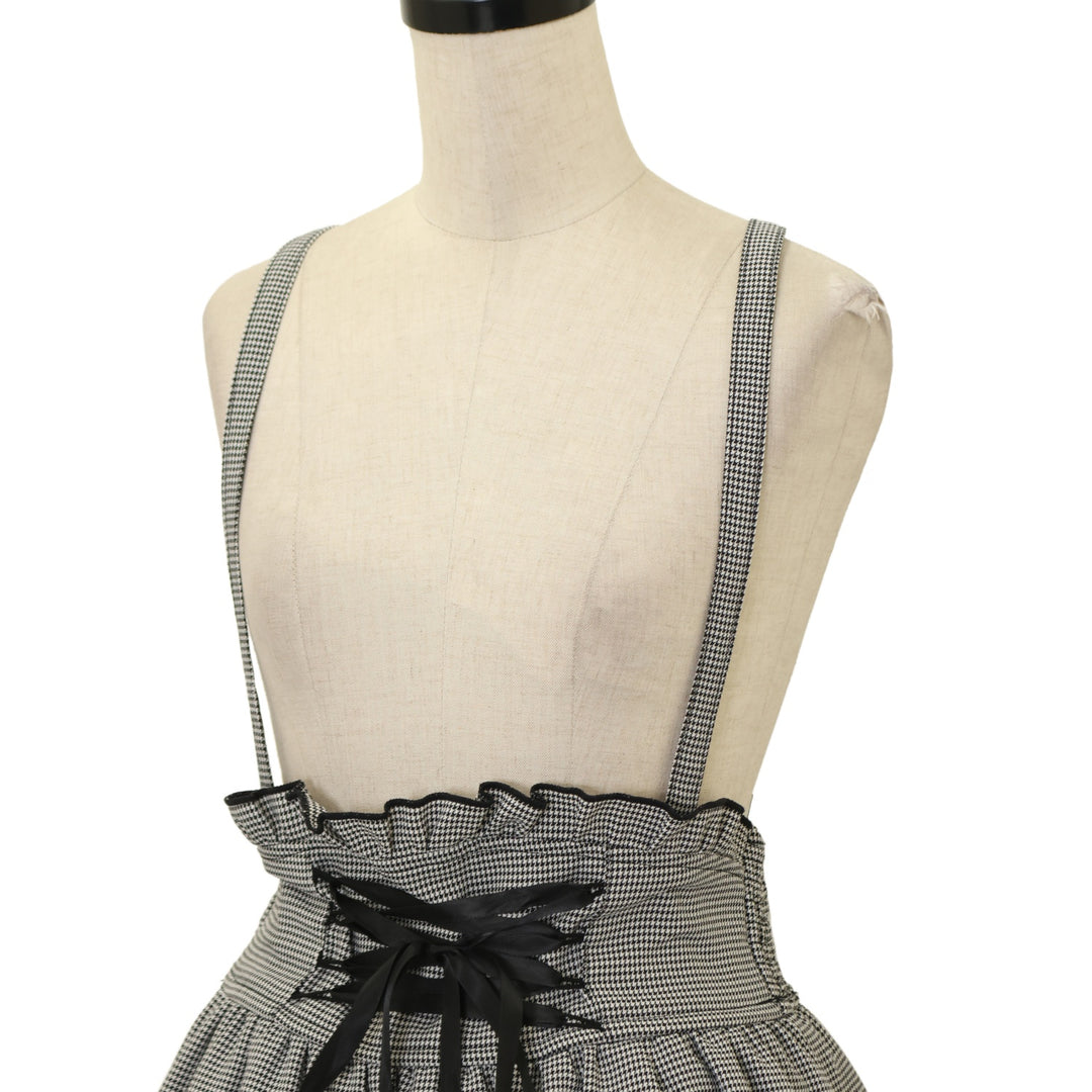 USED】千鳥柄サス付きスカート | MA*RS Wunderwelt Online Shop