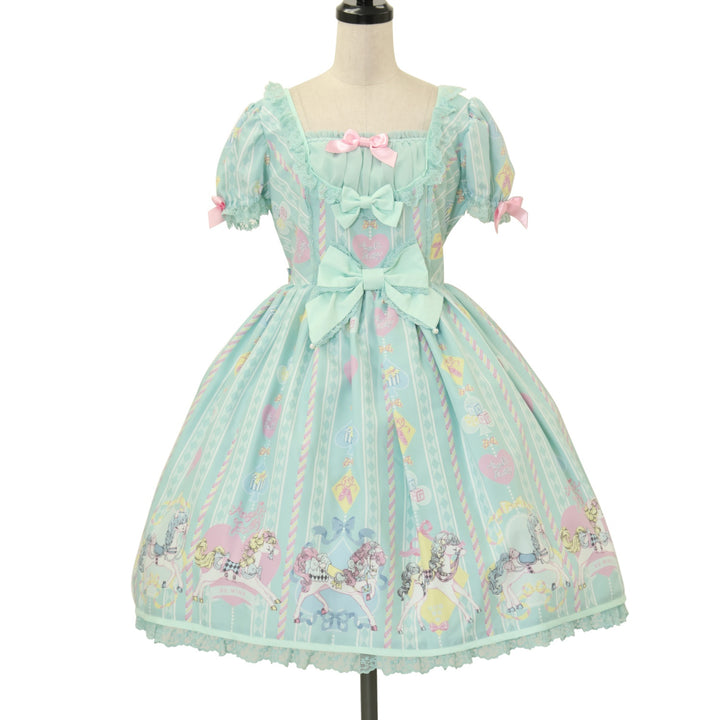 Milky Poney Carnivalワンピース USED】Milky Pony Carnivalワンピース | Angelic Pretty Wunderwelt