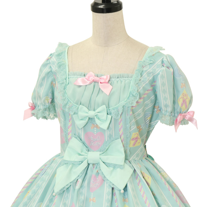 Milky Poney Carnivalワンピース USED】Milky Pony Carnivalワンピース | Angelic Pretty | ロリータ