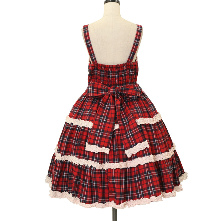 USED】【axes femme kawaii/Mサイズ】タータンチェックジャンスカ