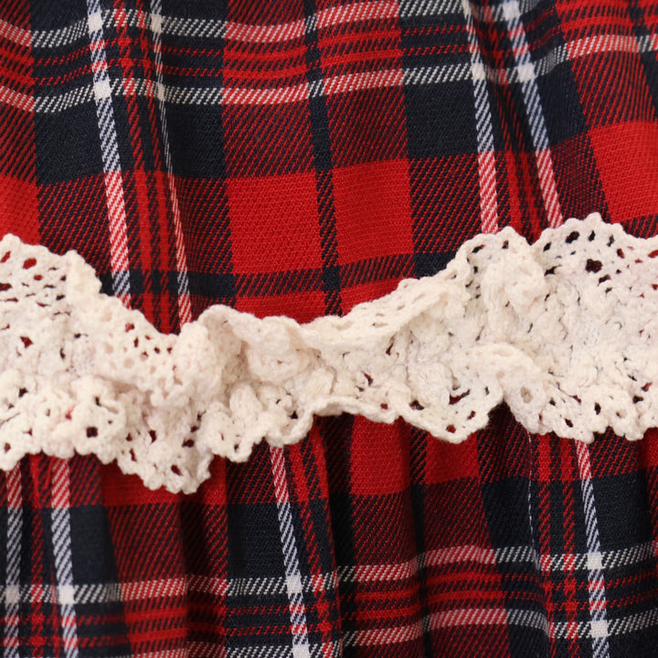 axes femme kawaii タータンチェックジャンスカ ロリータ USED】【axes femme kawaii/Mサイズ】タータンチェックジャンスカ