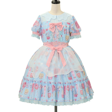 USED】Little Bunny Strawberryワンピース | Angelic Pretty