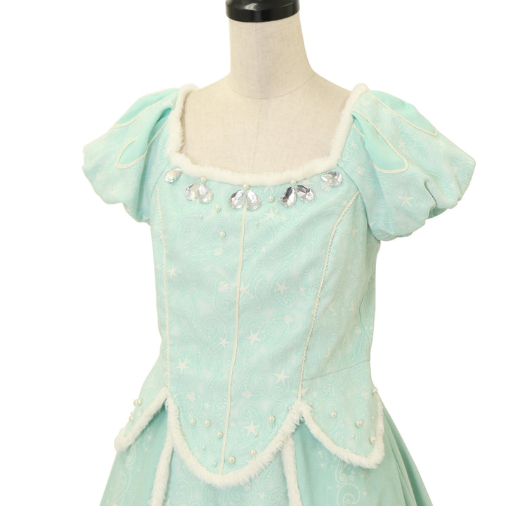 USED】【Disney/サイズ2】ラップド・イン・リボンワンピース（アリエル