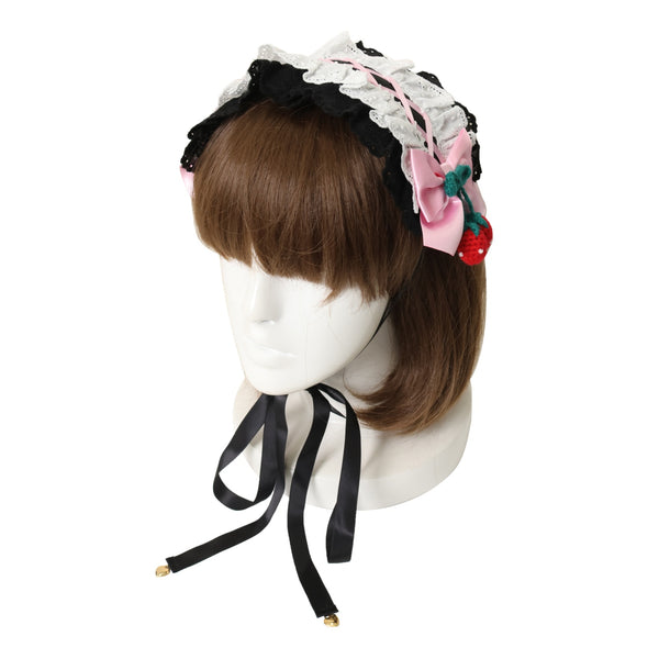 USED】Decoration Strawberryヘッドドレス | Angelic Pretty