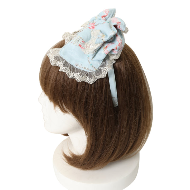 最終値下げ！　レア！BABY メリィ・カチューシャ　2007年 シャンタン生地 USED】Marie-Antoinette～華麗なる輝きに秘めた永遠の想い～柄