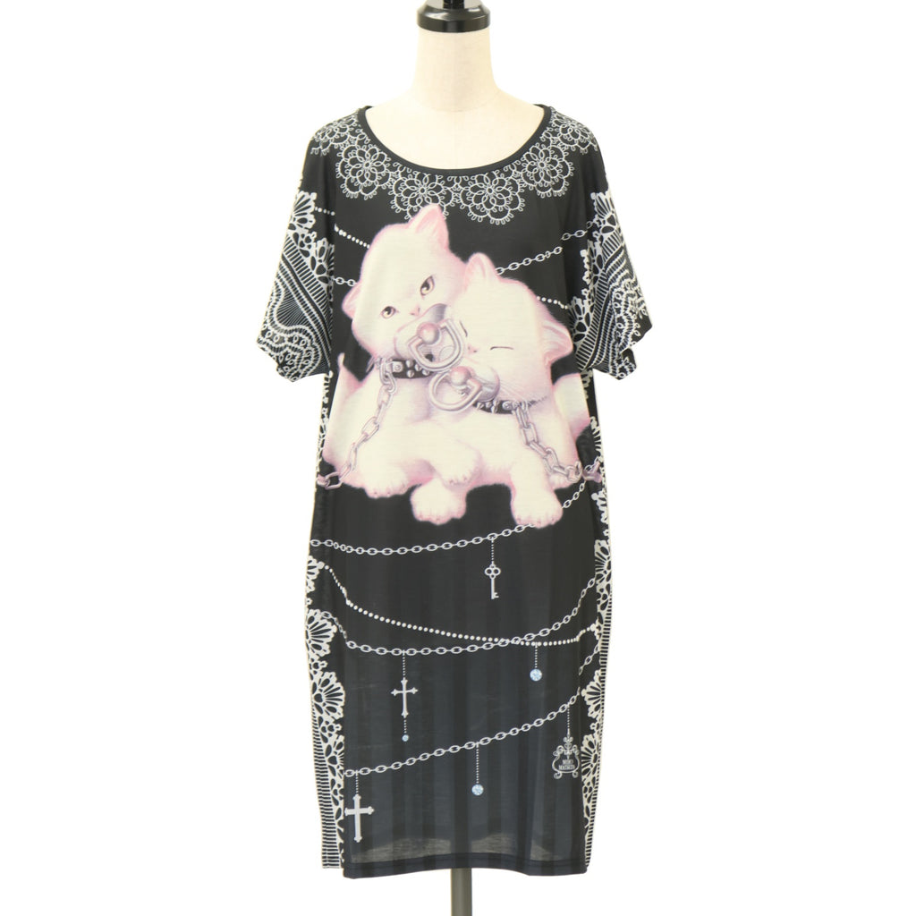 USED】【Trevor Brownコラボ】カットソーワンピ・kittens | MIHO
