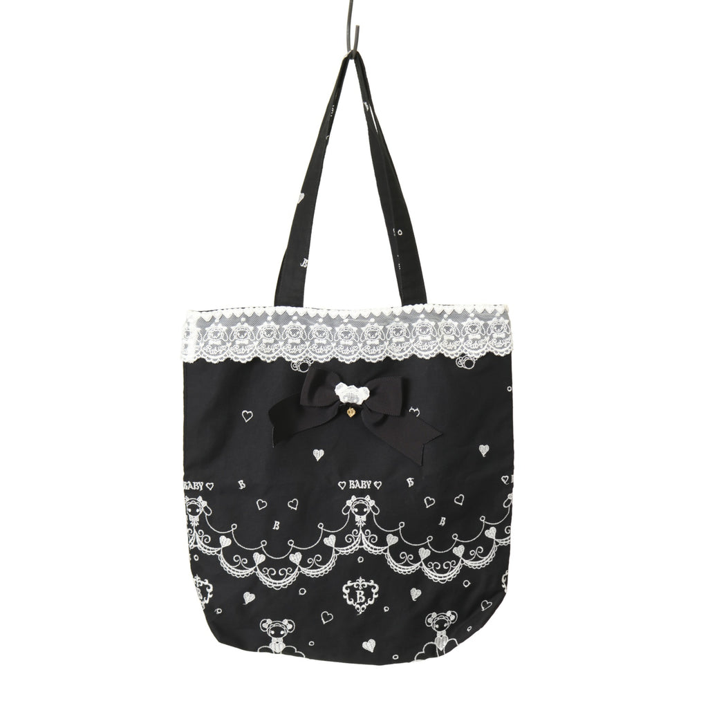 くーちゃんさん専用 USED】くみゃちゃんのLove Heart EmbroideryトートBag | BABY, THE