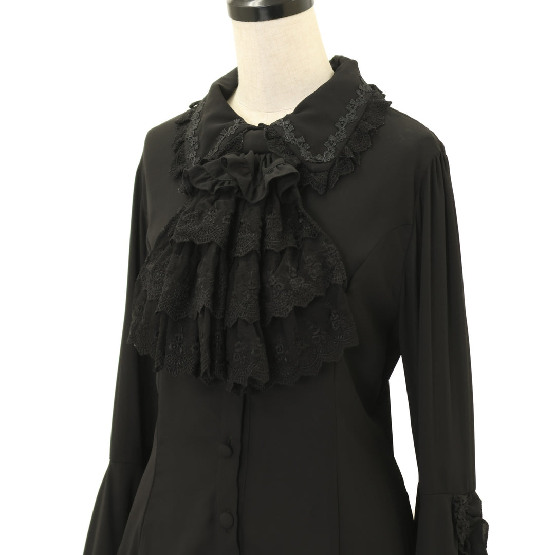 USED】Louise Jabot Blouse | ATELIER-PIERROT | ロリータ ゴスロリ
