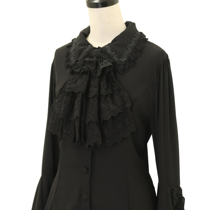 USED】Louise Jabot Blouse | ATELIER-PIERROT | ロリータ ゴスロリ