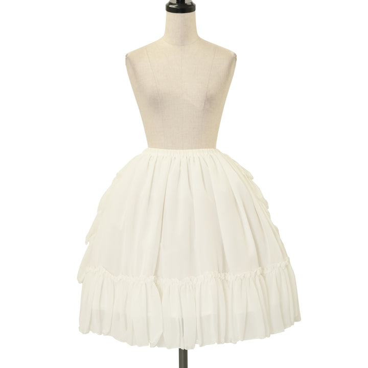 【美品】ヴィクトリアンメイデン　ロングシフォンアンダースカート USED】フリルシフォンアンダースカート | Victorian Maiden | ロリータ