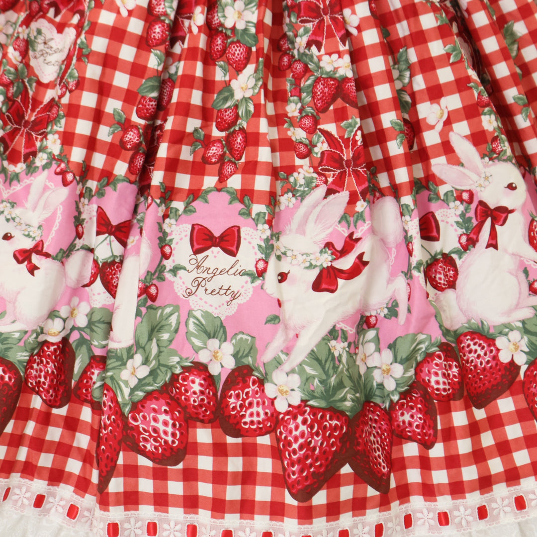 USED】Ribbon Berry Bunnyスカート | Angelic Pretty | ロリータ