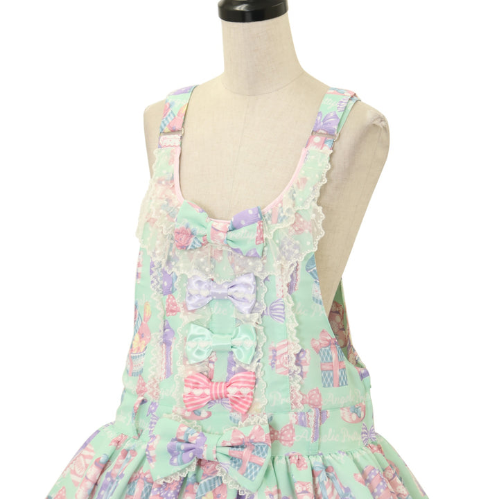 USED】ラッピングハートサロペット | Angelic Pretty Wunderwelt