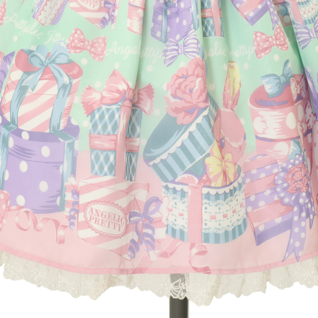 USED】ラッピングハートサロペット | Angelic Pretty Wunderwelt